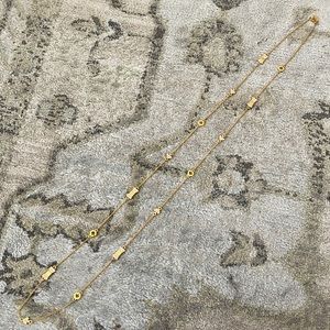 Kate Spade crystal bow necklace